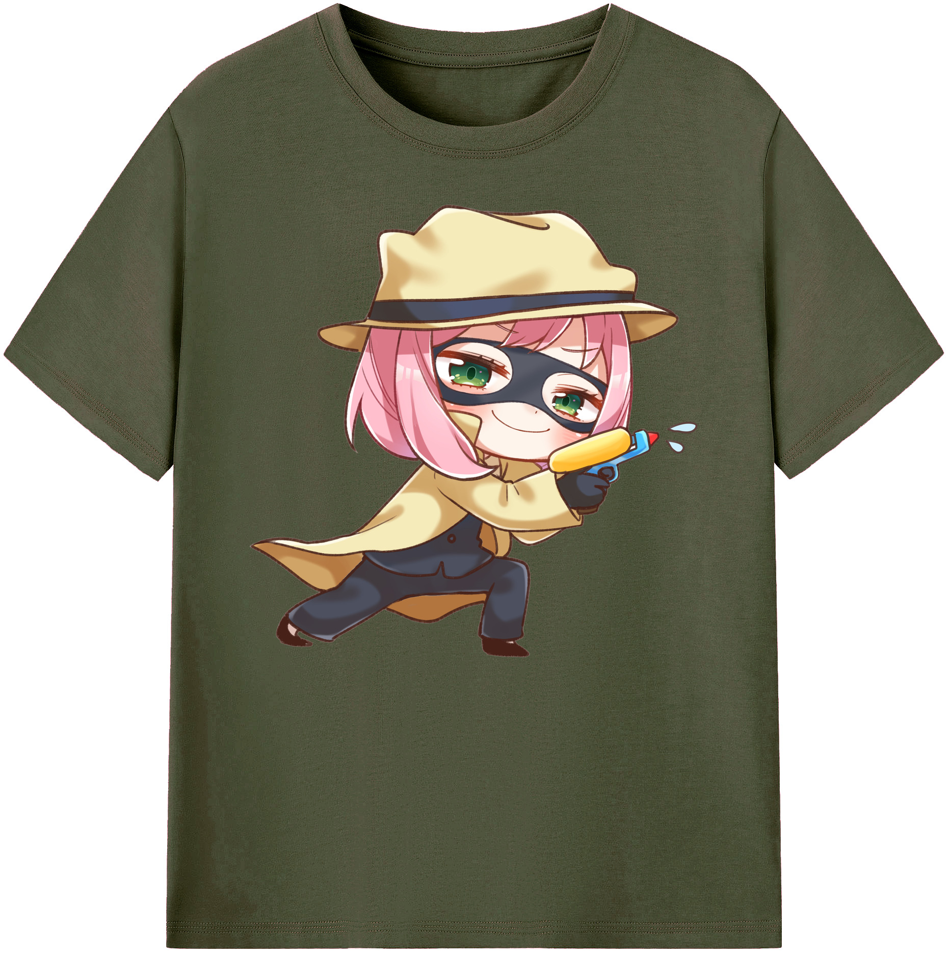 （画像用） SPY×FAMILY间谍家家酒 綿100％ メンズ半袖Tシャツ｜肌触りやわらか＆通気性
